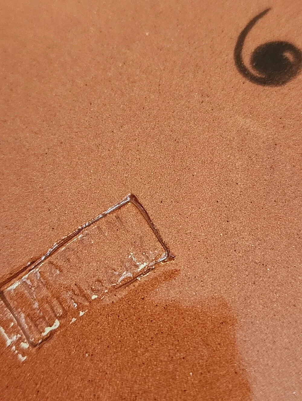 Vintage Hungary Folk Peasant Art Hand Painted Plate Floral Pottery 12.25